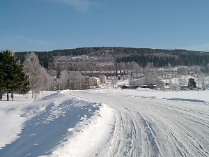 vägen till affären